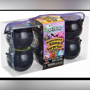 Cra-Z-Slimy Halloween Witch Purple Glitter Slime Toy